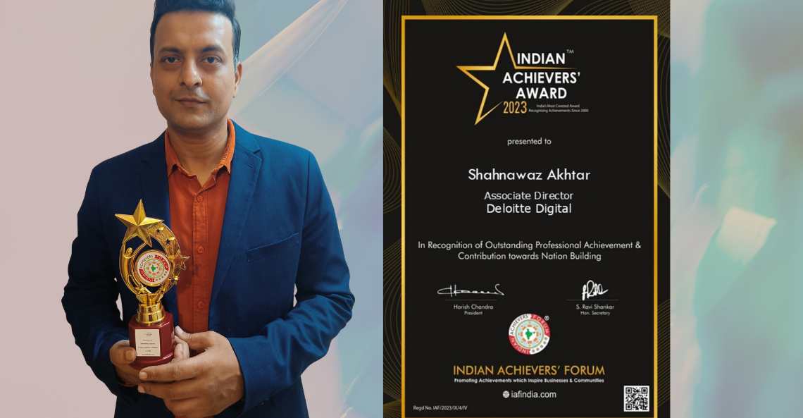 Inspiring Success Story of Mr. Shahnawaz Akhtar: A Trailblazer in Digital Transformation and Tech Visionary Award Winner