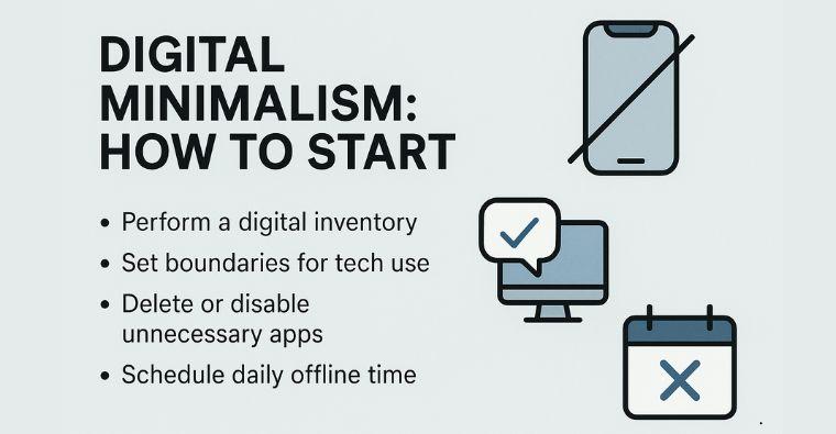 Digital Minimalism: How to Start