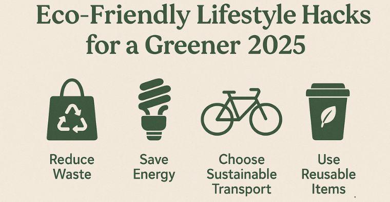 Eco-Friendly Lifestyle Hacks for a Greener 2025