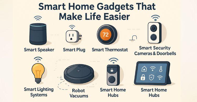 Smart Home Gadgets That Make Life Easier