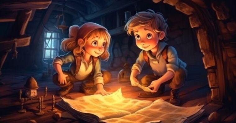 Tommy and the Treasure Map